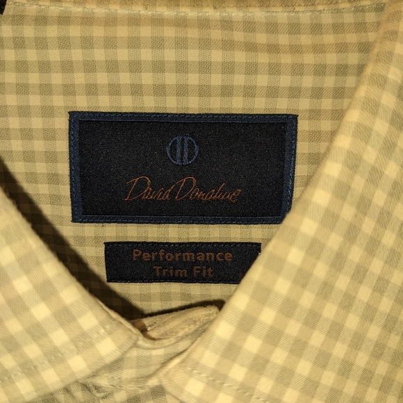 David Donohue Performance Slim Fit 18.5/34-35 - Picture 3 of 6